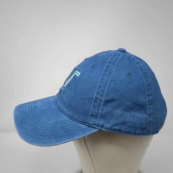V Boise Slideback Baseball Hat Blue One Size Adjustable Embroidered Otto - Picture 3 of 10